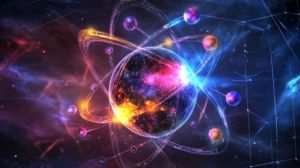 Illustration of quantum cosmos