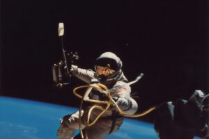 Astronaut in the Space