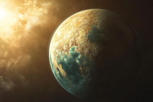 Illustration of Super Earth